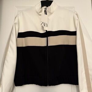 Zara Black and White Jacket